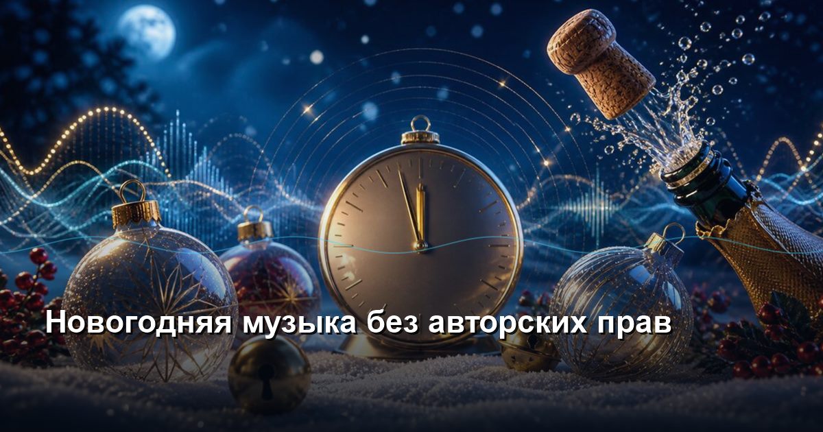 New Year's music without copyright