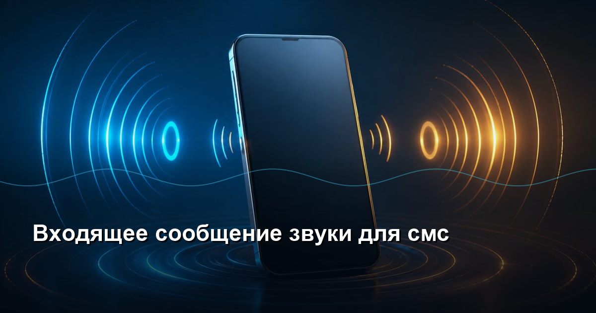 Incoming message sounds for SMS