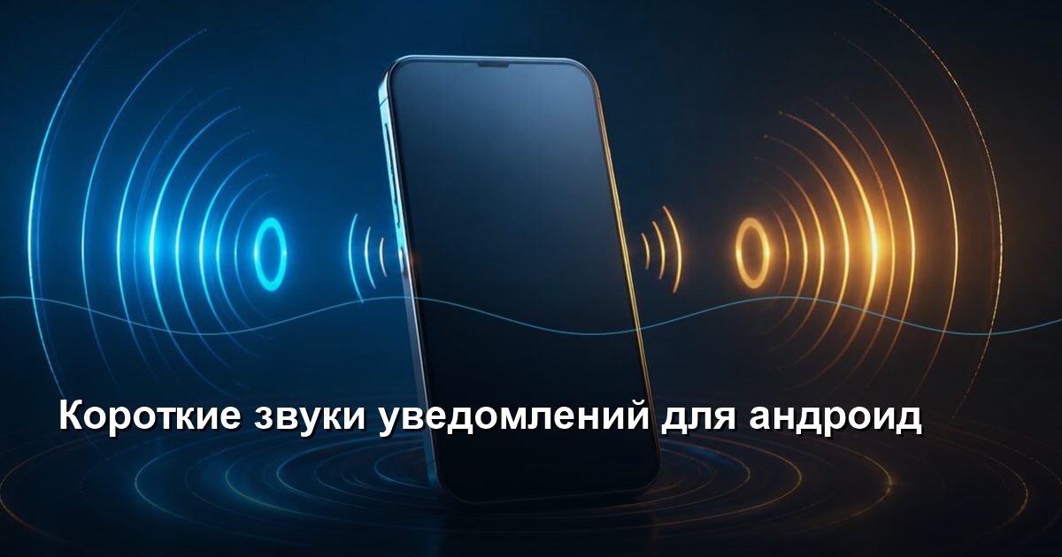 Short notification sounds for Android
