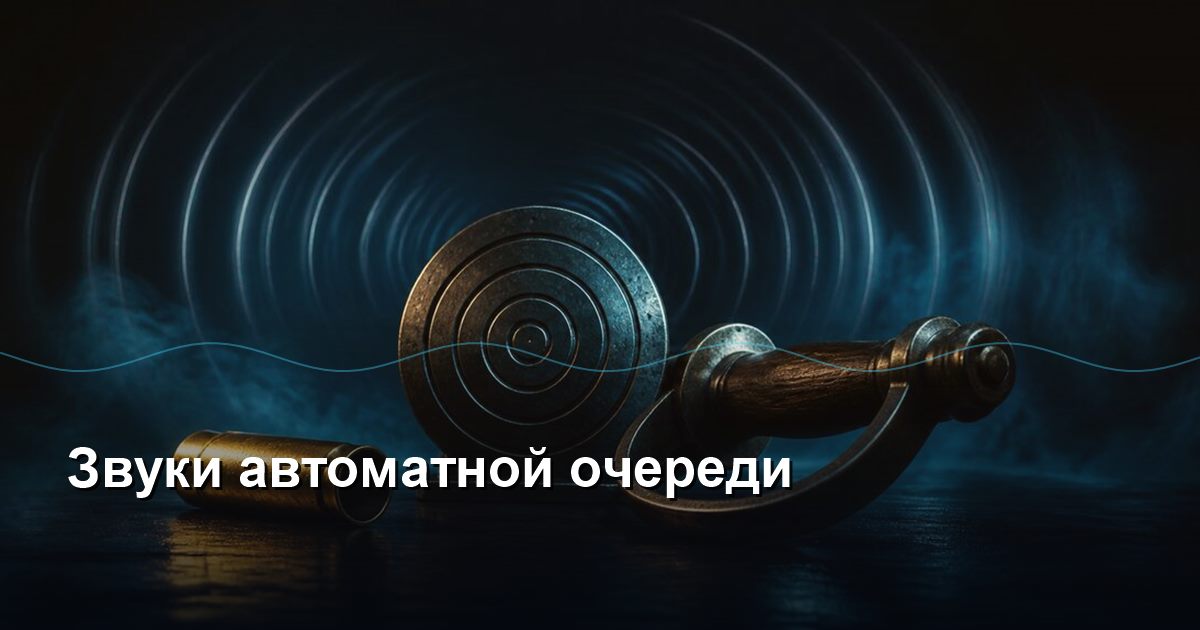 Sounds of Machine Gun Burst