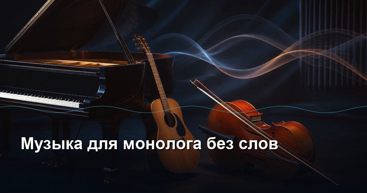 Music for a monologue without words
