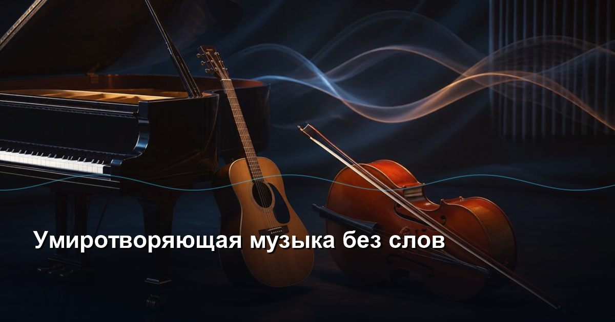 Soothing music without words