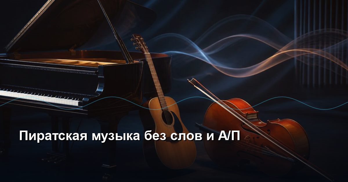 Pirate music without words and A/P