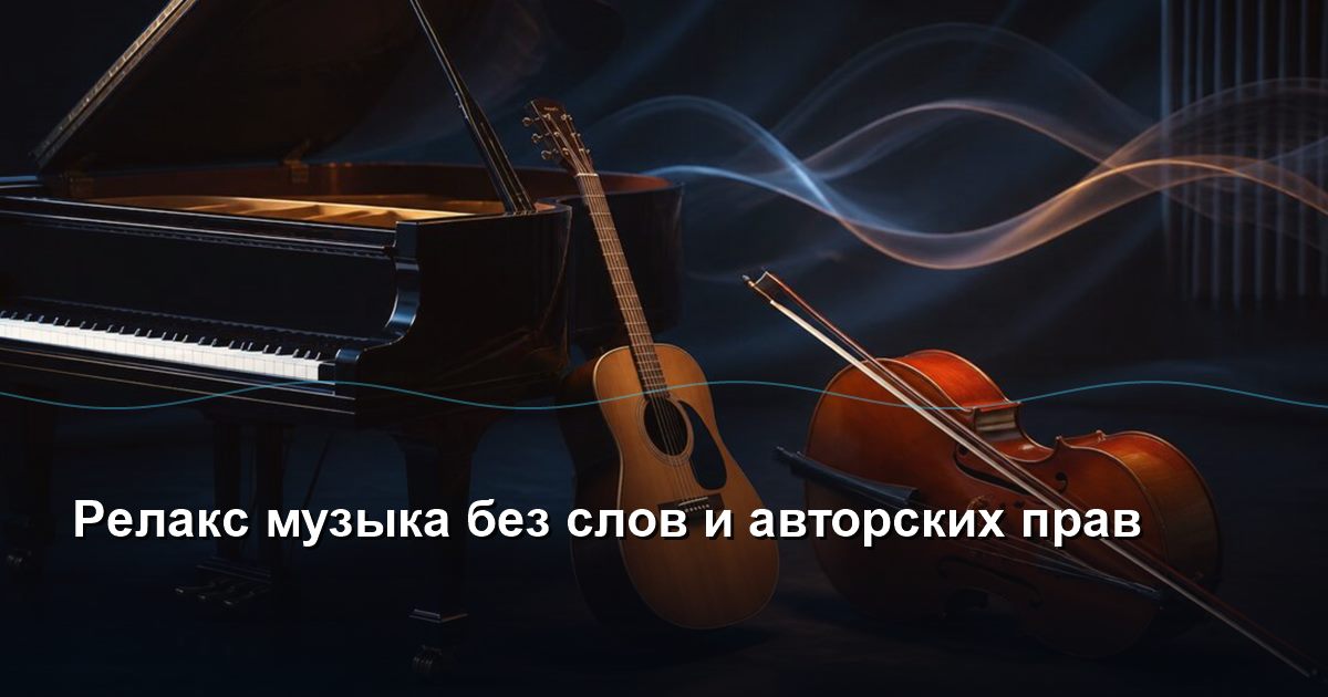 Relax music without words and copyrights