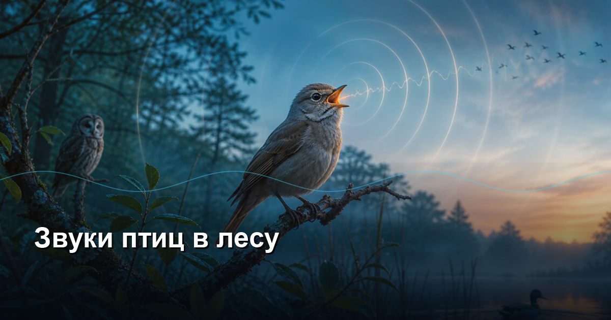 Sounds of Birds in the Forest