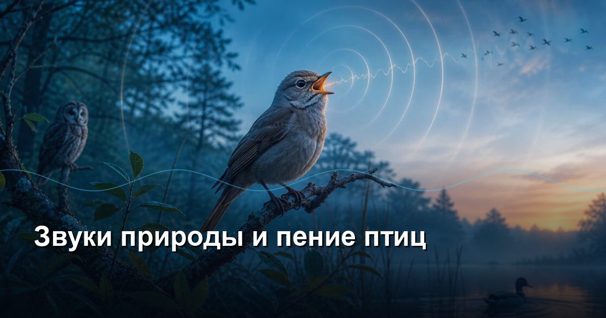 Nature sounds and birdsong