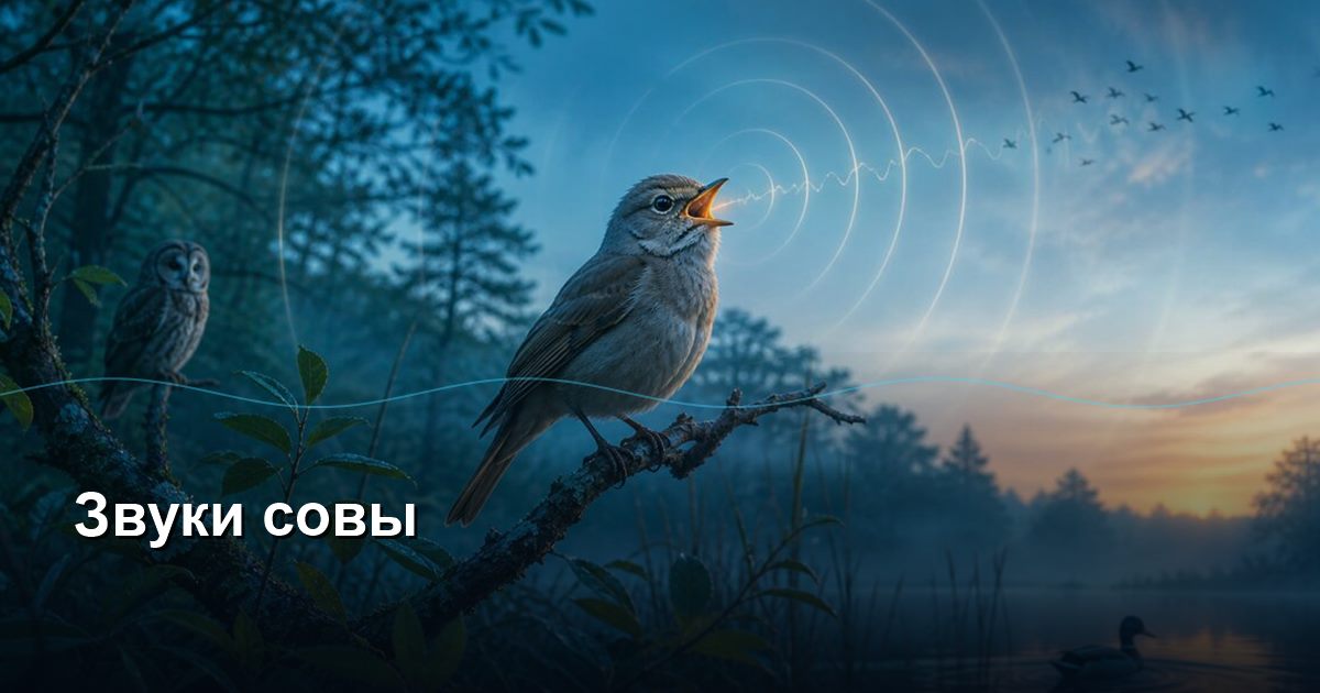 Sounds of an owl