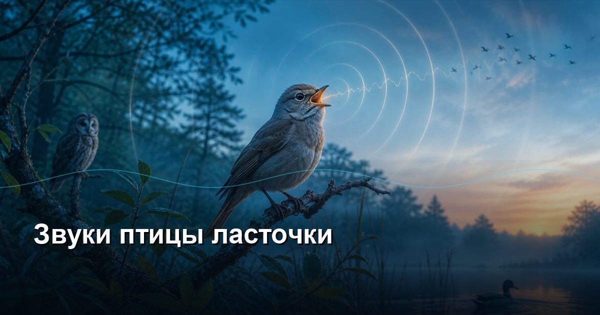 Sounds of a swallow bird