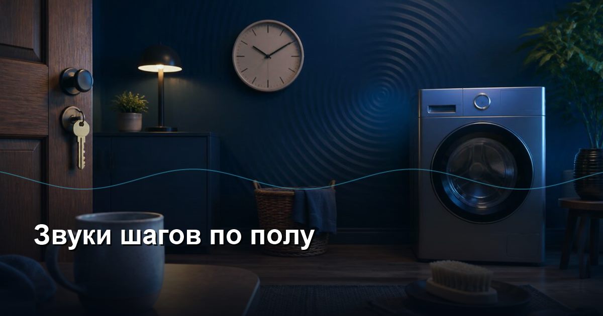 Звуки шагов по полу