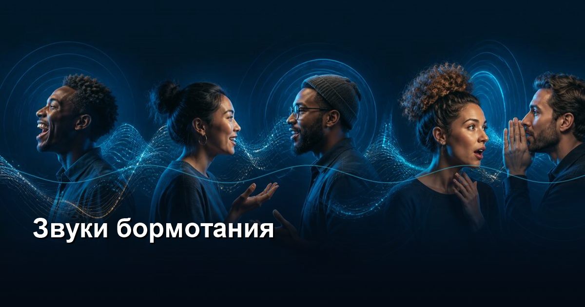 Звуки бормотания