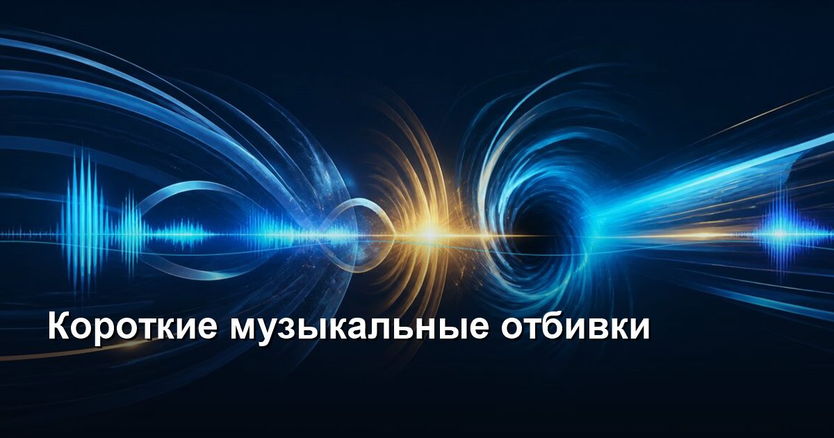 Короткие музыкальные отбивки